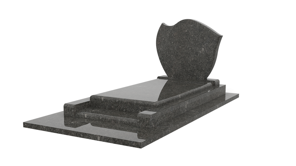 Monument en granit silver bronze